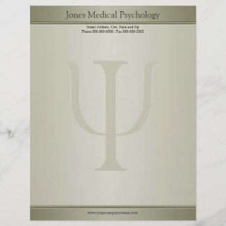 Psychologist Letterhead Template