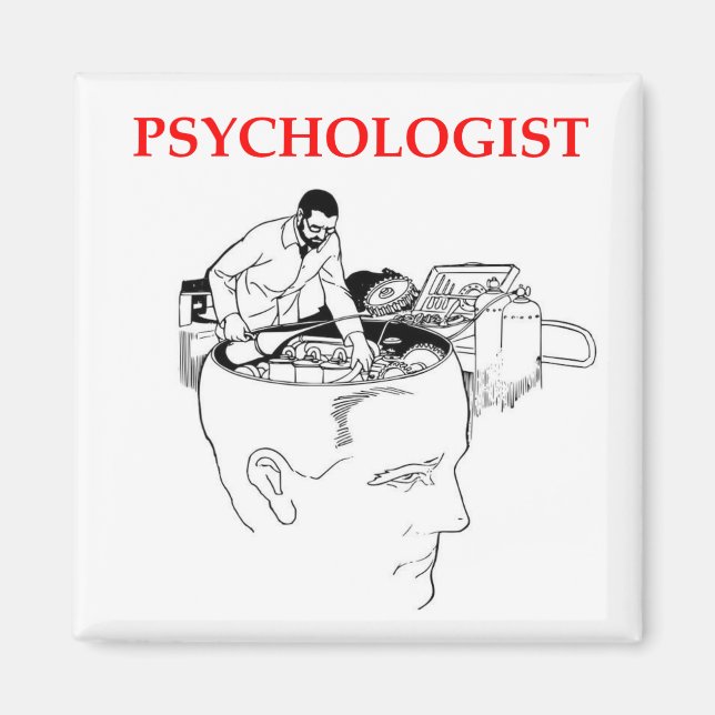 psychologist magnet (Front)
