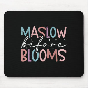 Psychologist Maslow Before Bloom Sped Teacher Clro Mouse Mat