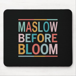 Psychologist Maslow Before Bloom Sped Teacher Clro Mouse Mat