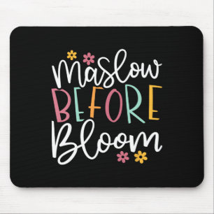 Psychologist Maslow Before Bloom Sped Teacher Clro Mouse Mat
