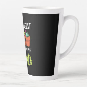 Psychologist May Start Taking About Plants Latte Mug