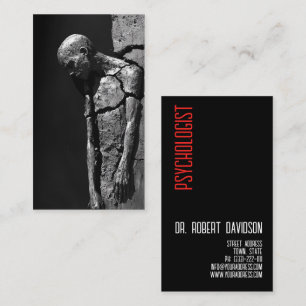 Psychologist Mental Health Doctor Medical Modern Business Card