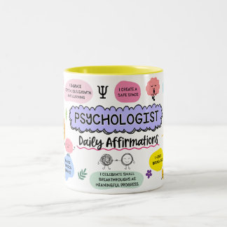Psychologist Mug - Daily Affirmations Coffee Mug
