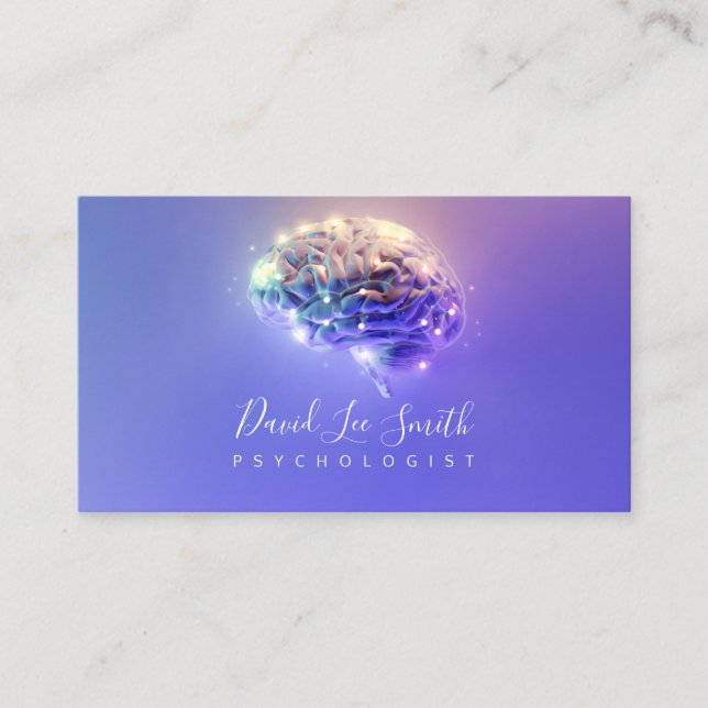 Psychologist / Neurologist Business Card (Front)