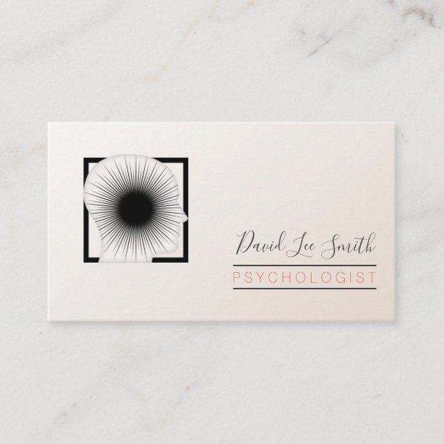 Psychologist / Neurologist Business Card (Front)