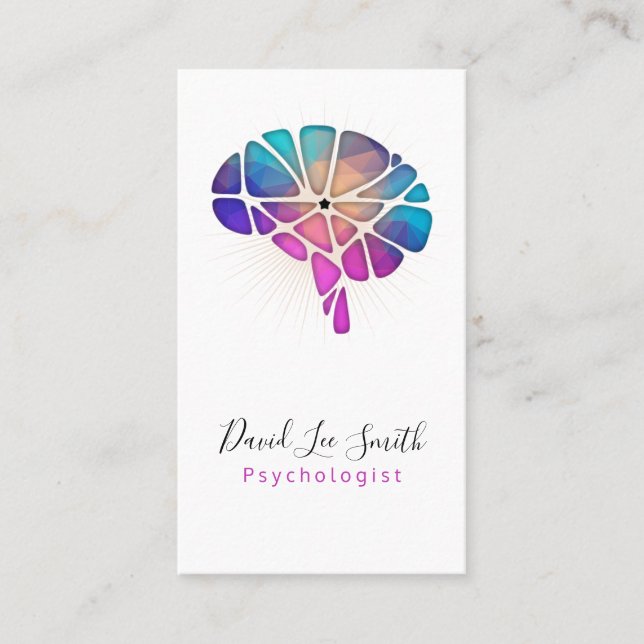 Psychologist / Neurologist Business Card (Front)