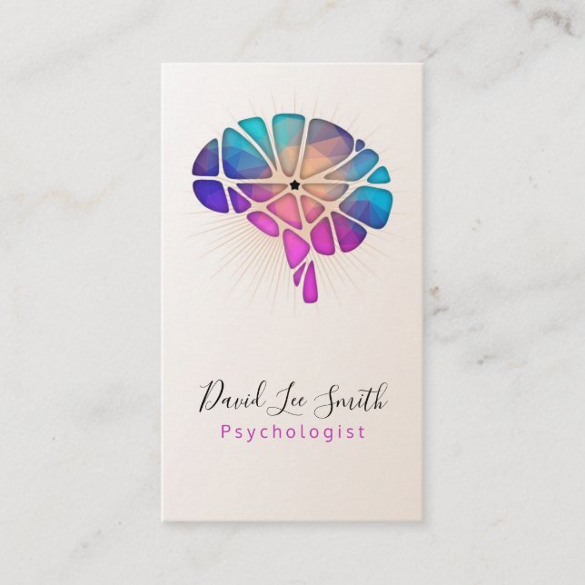 Psychologist / Neurologist Business Card (Front)