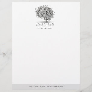 Psychologist / Neurologist Custom Letterhead