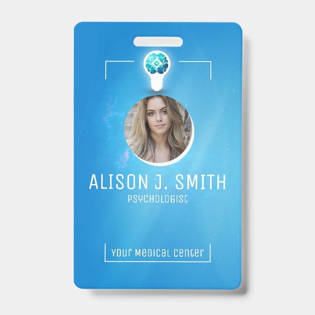 Psychologist / Neurologist ID Badge (Front)