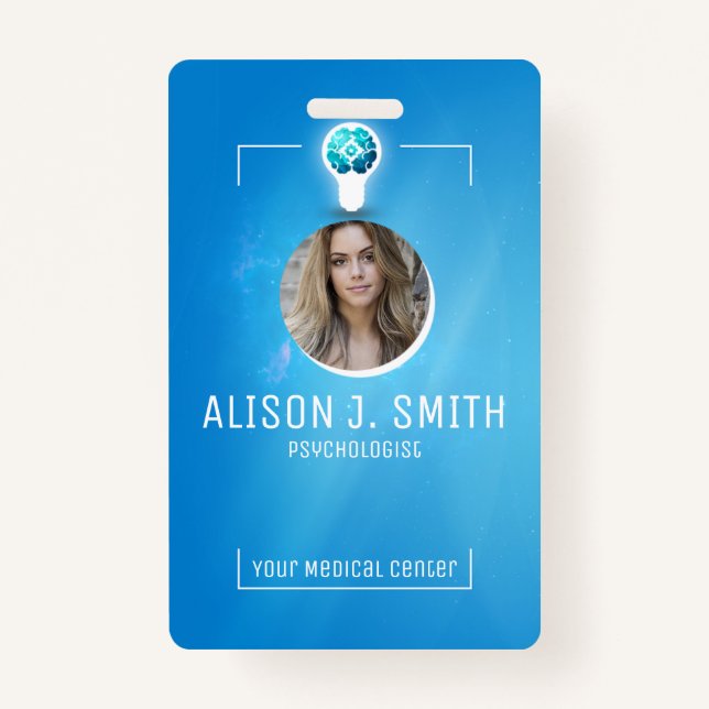 Psychologist / Neurologist ID Badge (Front)