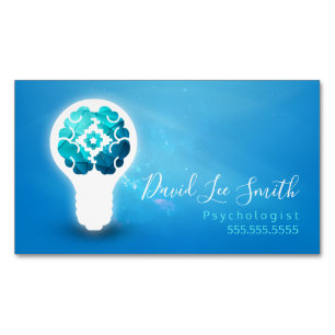 Psychologist / Neurologist Magnetic Business Card
