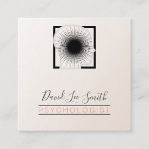 Psychologist / Neurologist Square Business Card