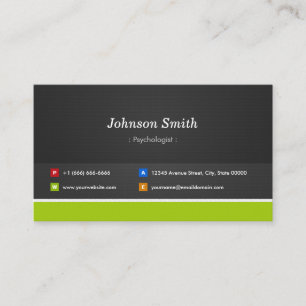 Psychologist - Professional and Premium Business Card