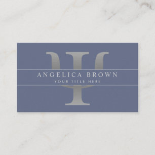 Psychologist Psi Symbol Business Card