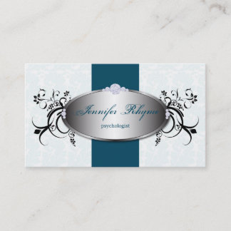 Psychologist Psychiatrist Elegant Business Card