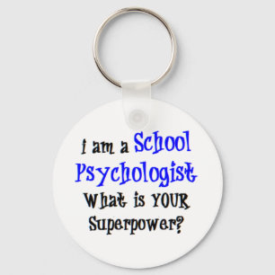 psychologist school key ring
