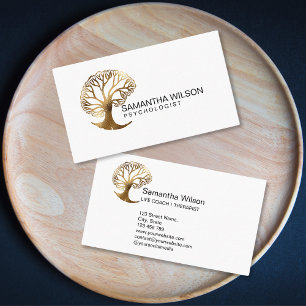 Psychologist Therapist Life Coach Psychiatrist Business Card
