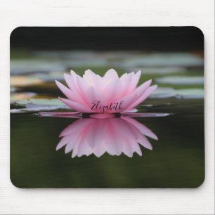 Psychologist Therapist Zen, Lotus Flower Mouse Mat