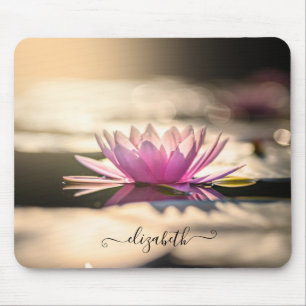 Psychologist Therapist Zen, Lotus Lake Mouse Mat