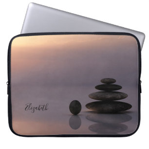Psychologist Therapist Zen, Sunset-Personalised Laptop Sleeve