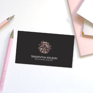 Psychologist Therapy Counsellor Psychiatrist Brain Business Card
