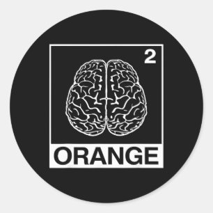 Psychology Brain Neurology Student Science Teacher Classic Round Sticker
