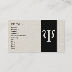 Psychology Business Card