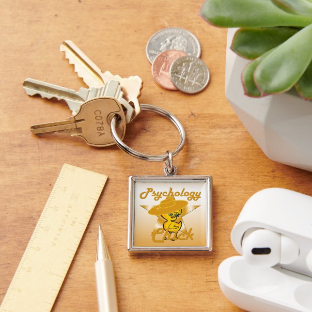 Psychology Chick #10 Key Ring (Desk)