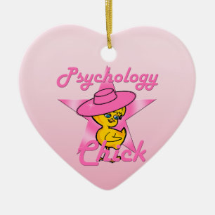 Psychology Chick #8 Ceramic Tree Decoration