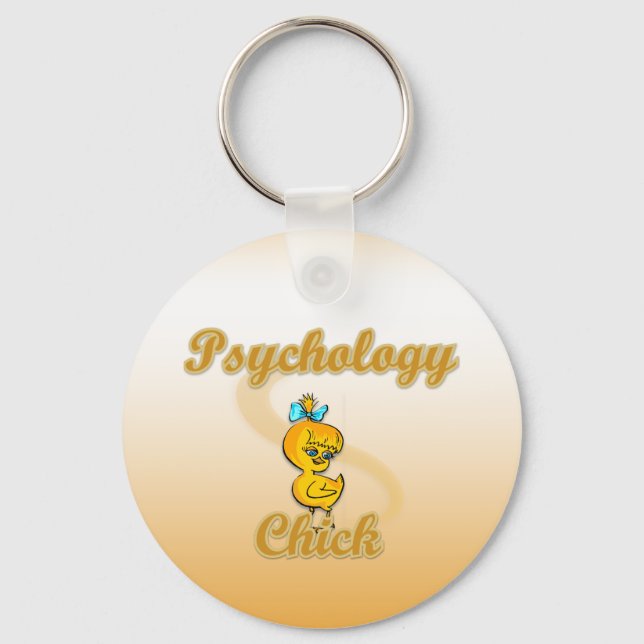 Psychology Chick Key Ring (Front)