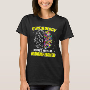 Psychology Degree School Psychologist Student Grap T-Shirt