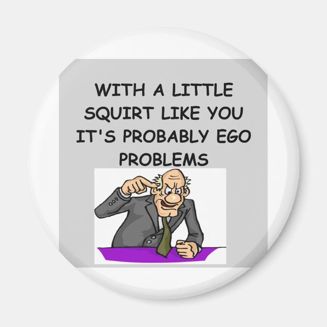 PSYCHology joke Magnet (Front)