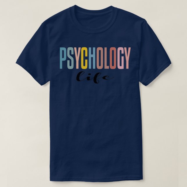 Psychology Life T-Shirt (Design Front)