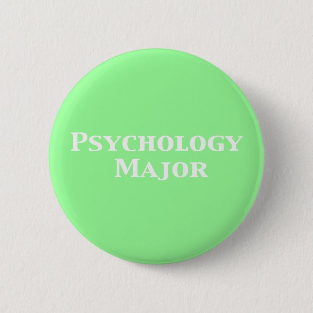 Psychology Major Gifts 6 Cm Round Badge (Front)