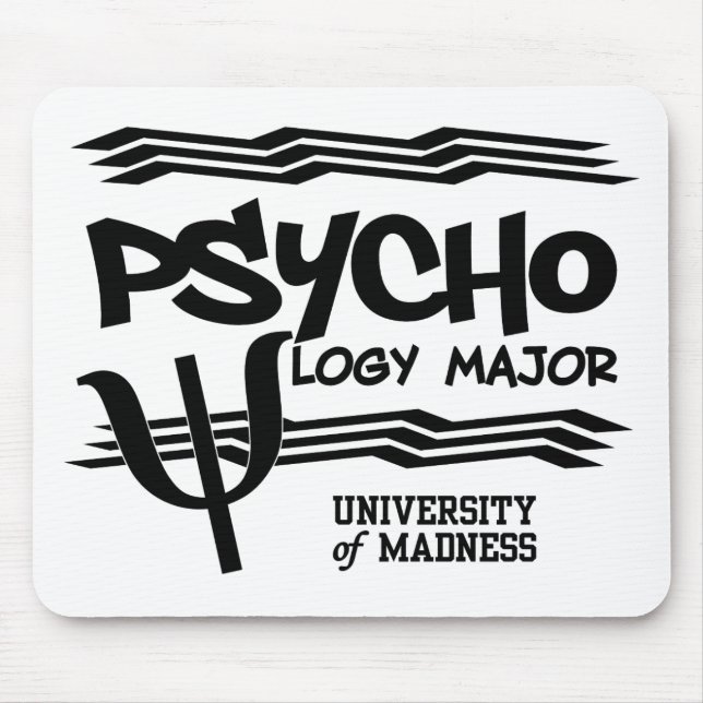 Psychology Major mousepad (Front)