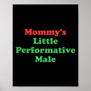 Psychology, Mama, Mommy's Little, Performative Mal Poster