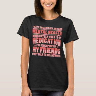 Psychology Medication  Psychologist Mental Health  T-Shirt