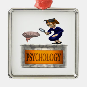 Psychology Metal Tree Decoration