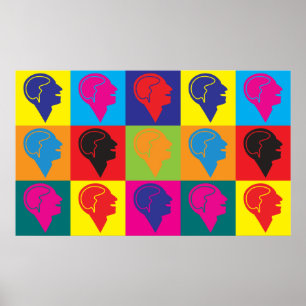 Psychology Pop Art Poster