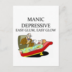 PSYCHOLOGY POSTCARD