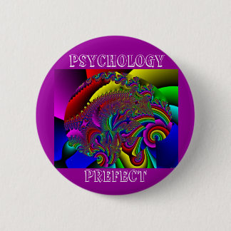 Psychology Prefect 6 Cm Round Badge