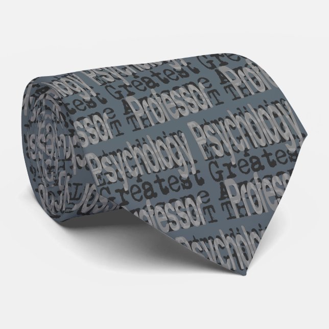 Psychology Professor Extraordinaire Tie (Rolled)