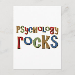 Psychology Rocks Postcard