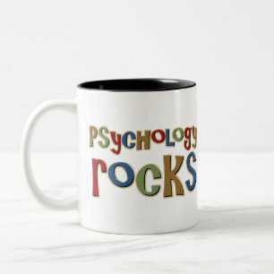 Psychology Rocks Two-Tone Coffee Mug