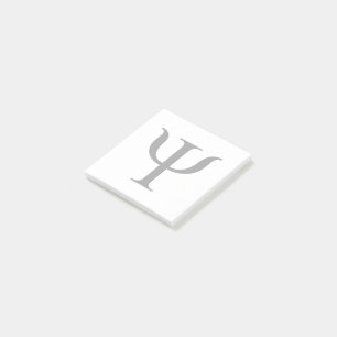 Psychology Science Symbol Post-It Note