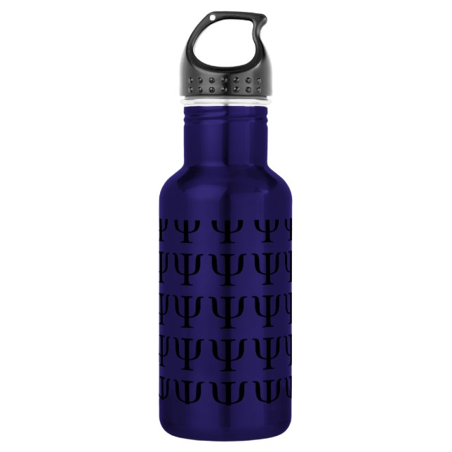 Psychology Symbol 16 oz. 532 Ml Water Bottle (Front)