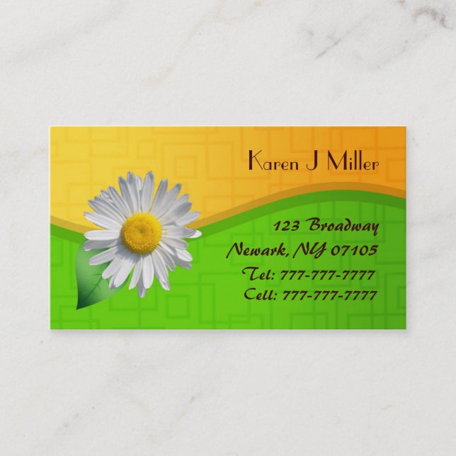 psychotherapist business cards (Front)