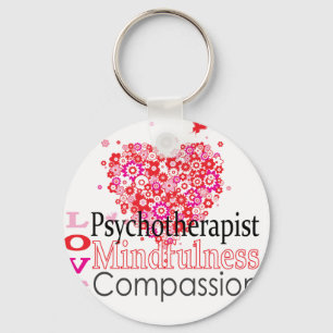 Psychotherapists are Compassionate Key Ring