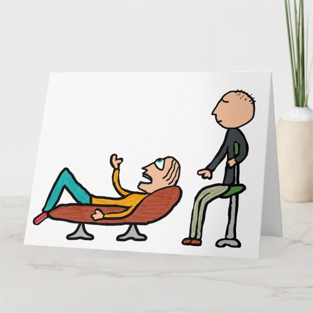 Psychotherapy Counselling and Therapy Card (Front)